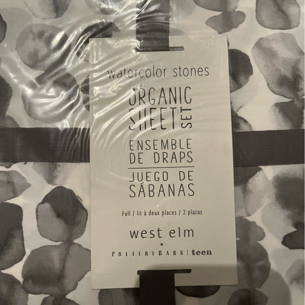 Brand New, WestElm/Potterybarn Teen Full Sheet Set
